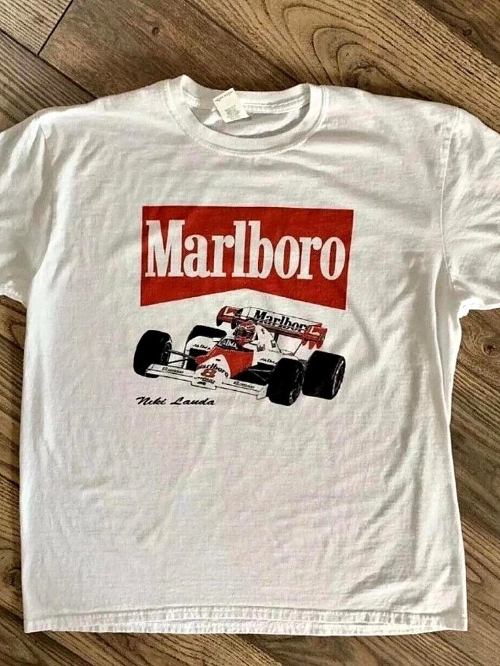 Marlboro Graphic Tee in White